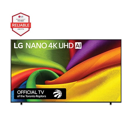 LG 98 inch LG NANO 4K UHD AI NU85 Smart TV 2026